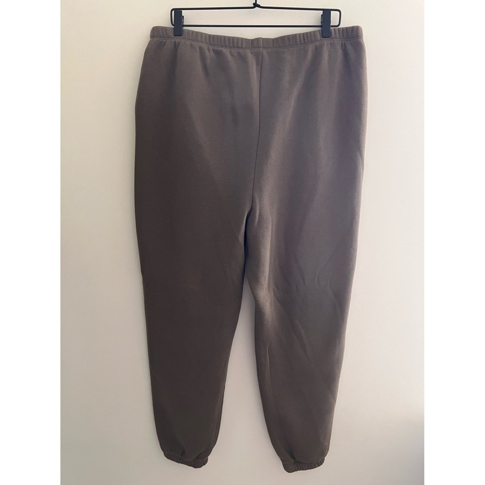 Nuuds Classic Sweatpants Joggers Chocolate Brown Lounge Pant Cozy Minimalist XXL